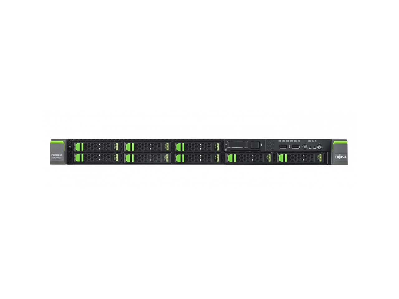 FUjITSU PRIMERGY RX 200 S8 / 8 SFF (1U)
