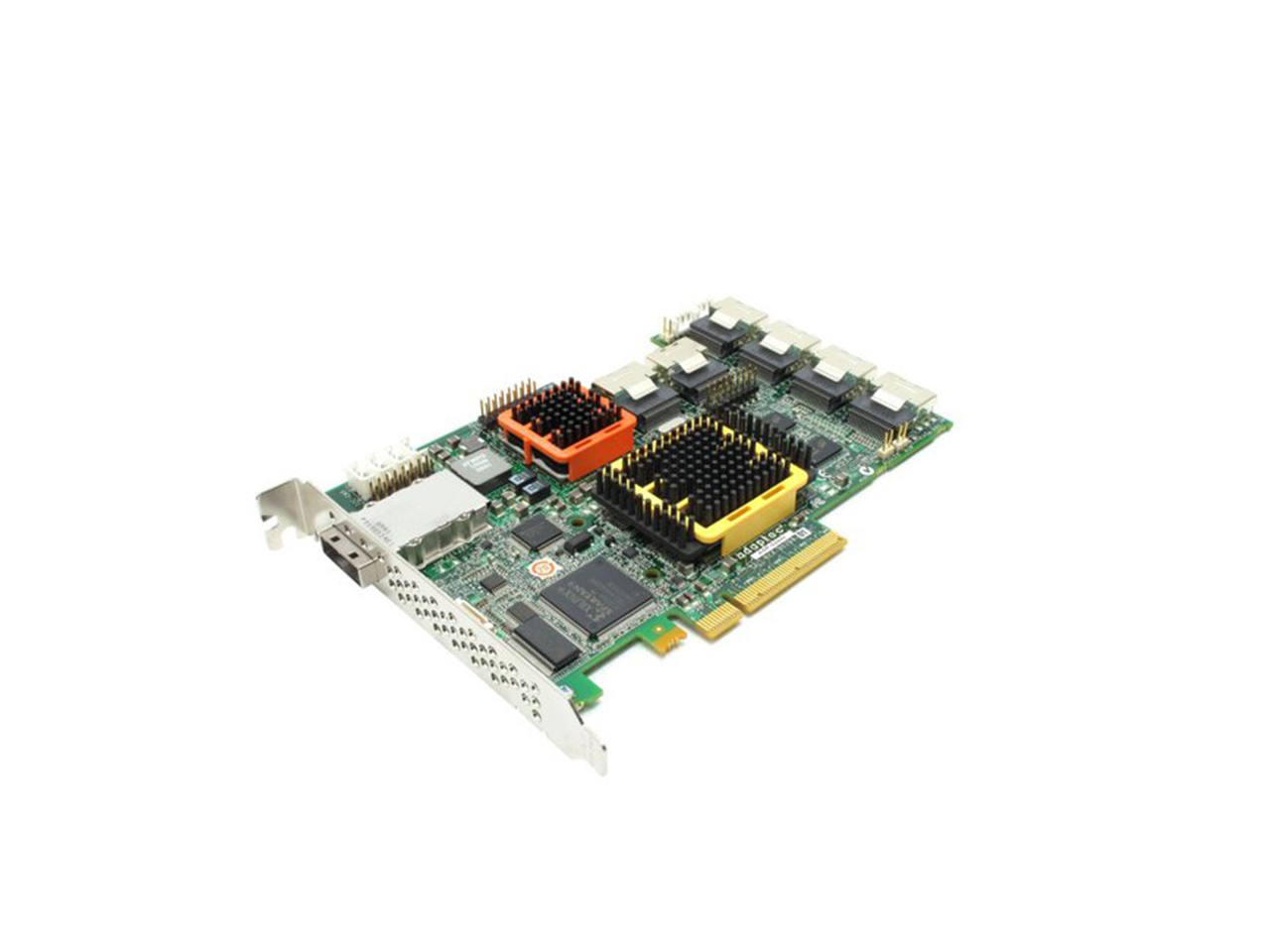 RAID адаптеры (Adaptec RAID ASR-52445 / 1x SFF-8088 (miniSAS) / 6x SFF-8087 RAID 60, 6, 50, 5EE, 5, 10, 1E, 0, 1, Hybrid RAID, JBOD 3 Gb/s )