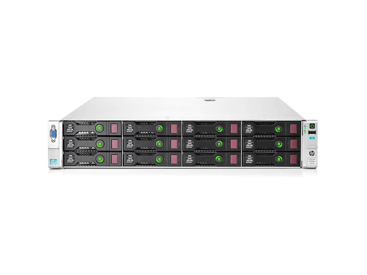 Корпус сервера HP (Корпус DL380p 12 LFF Gen8, Форм-фактор 2U)