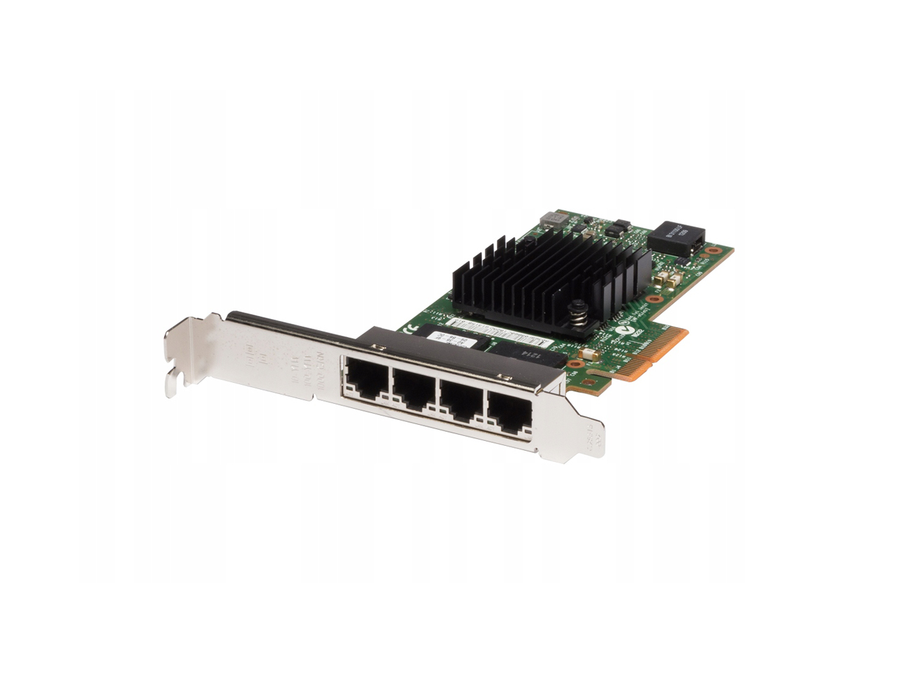 Сетевые контроллеры Dell (Сетевая карта INTEL/Dell Ethernet Server Adapter I350-T4 QP DP/N: DK9CR1 4xRj45 1Gb/s PCI-E Low Profile)