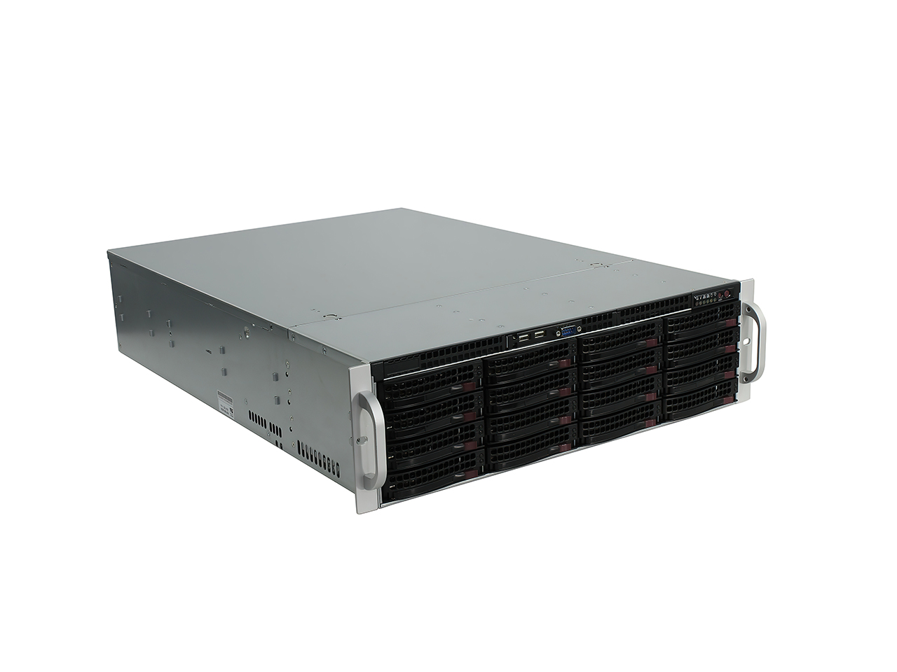 Supermicro 1366 / 16 LFF (3U) (2, Интегрированная, Supermicro, 3U, DDR3 REG, 3.5", LGA 1366, 2, 2, 16, HOT-SWAP, SAS, PCI-E)