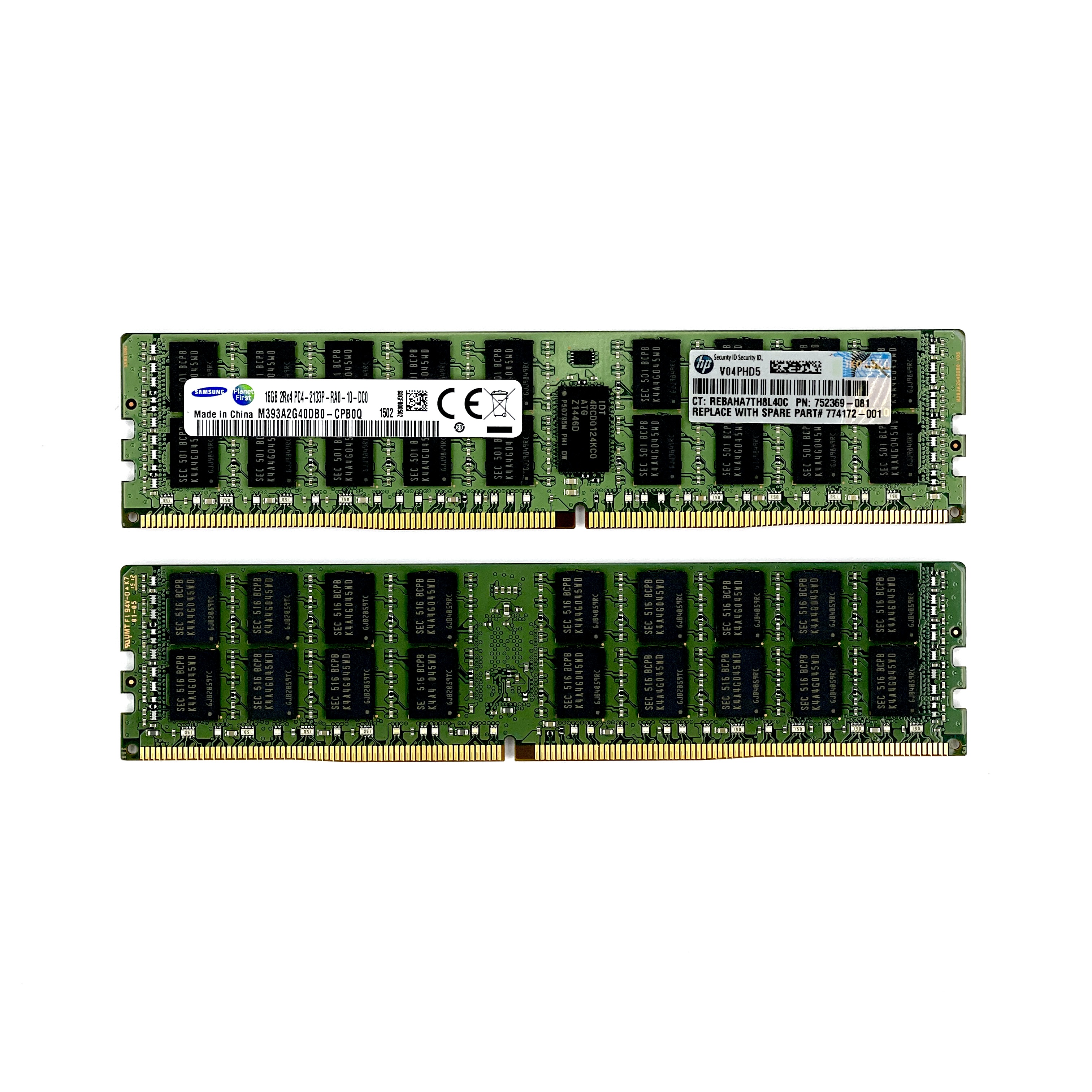 Оперативная память 16 Gb REG (HP Samsung DDR4 ECC REG 16Gb 2Rx4