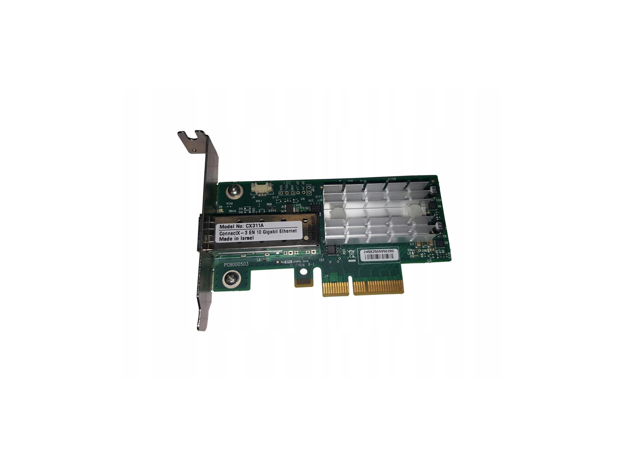 Сетевые контроллеры NVIDIA (Сетевая карта Full profile CX311A Mellanox 10 GbE SFP 1-Ports  (MCX311A-XCAR))
