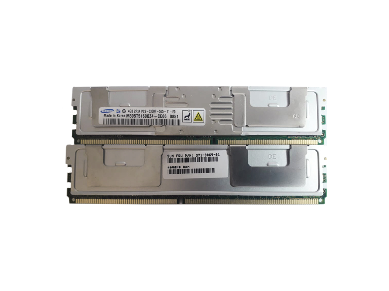 Оперативная память 4 Gb Reg (Sun Samsung 4GB FB-DIMM 2Rx4 PC2-5300F M395T5160QZ4-CE66 371-3069-01)