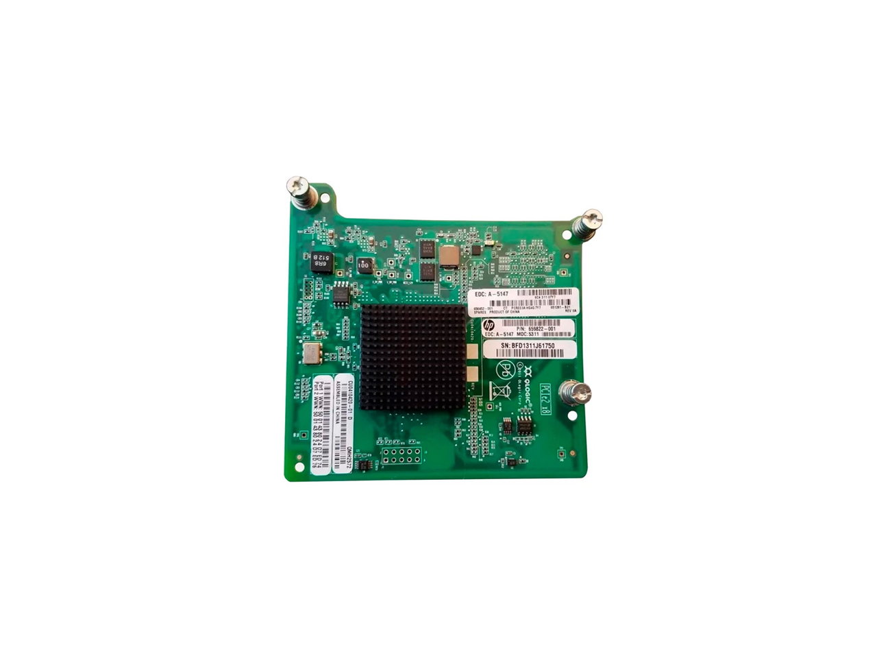 FC контроллер 8 Gb/s (Контроллер Embedded HP QMH2572 8Gb Fibre Channel Host Bus Adapter Blade server 460c/660c (659822-001))