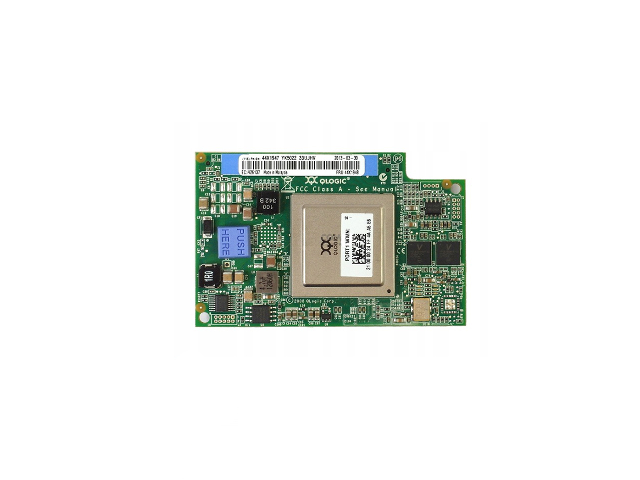 FC контроллер 8 Gb/s (Контроллер Embeded IBM QMI2582 QLogic 8Gb Fibre Channel Expansion Card for BladeCenter HS23 (44X1948))