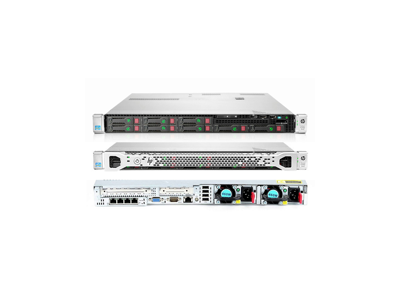 Корпус сервера HP (Корпус DL360 8 SFF Gen10, Форм-фактор 1U)