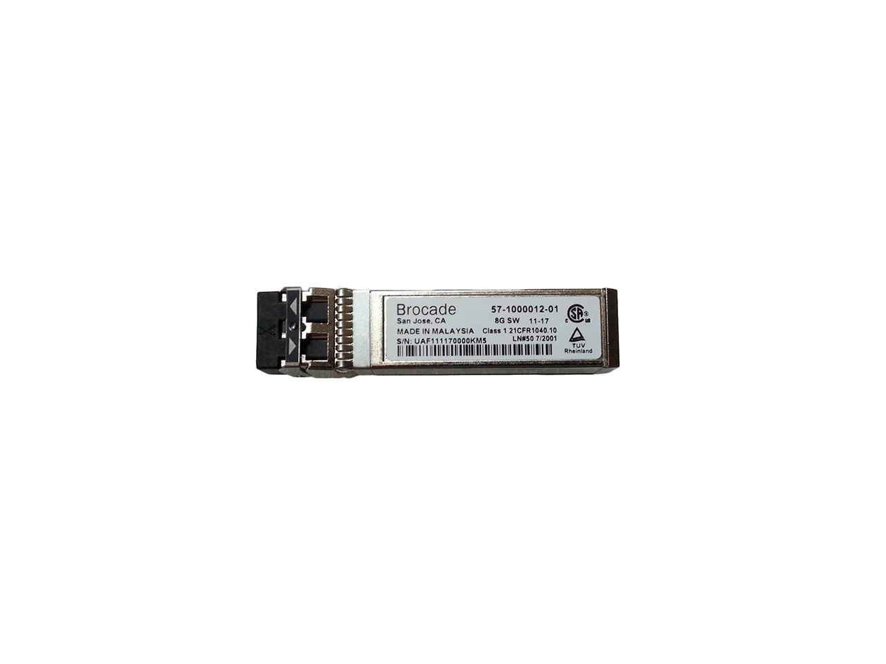 Трансиверы 8 GB/s (IBM Трансивер Brocade 8 GB/s 57-1000117-01 (P/N: 44X1970 FRU: 44X1974))