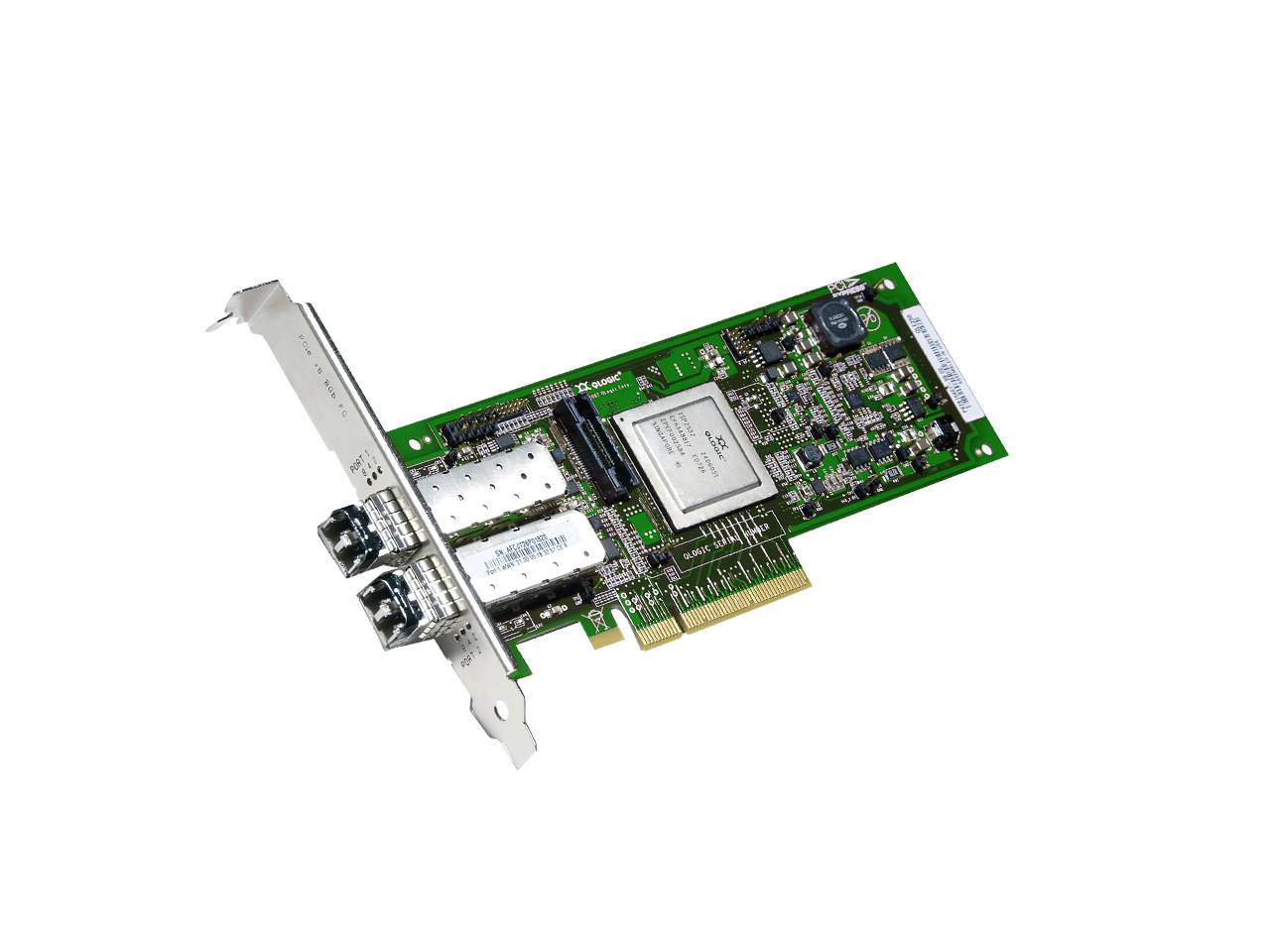 FC контроллер 8 Gb/s (Контроллер Qlogic QLE2562-WB 8Gb 2-port FC HBA x8 PCIe (QLE2562-WB) PX2810403-43 F)