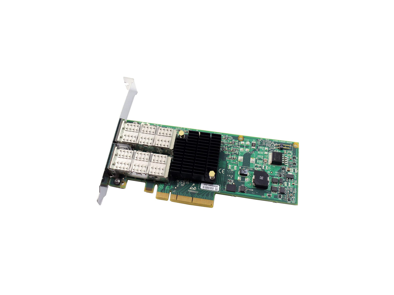 Сетевые контроллеры NVIDIA (Сетевая карта Mellanox Full Profile ConnectX-2 MHQH29C-XTR QSFPx2, PCIe2.0 x8, 40Gb/s and 10GbE)