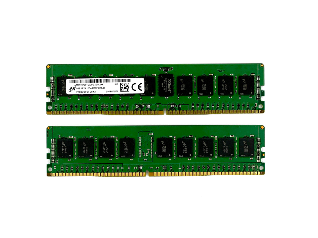 Оперативная память 8 Gb REG (Micron 8Gb 1Rx4 PC4-2133p-RC0-10 MTA18ASF1G72PZ-2G1A2KK)