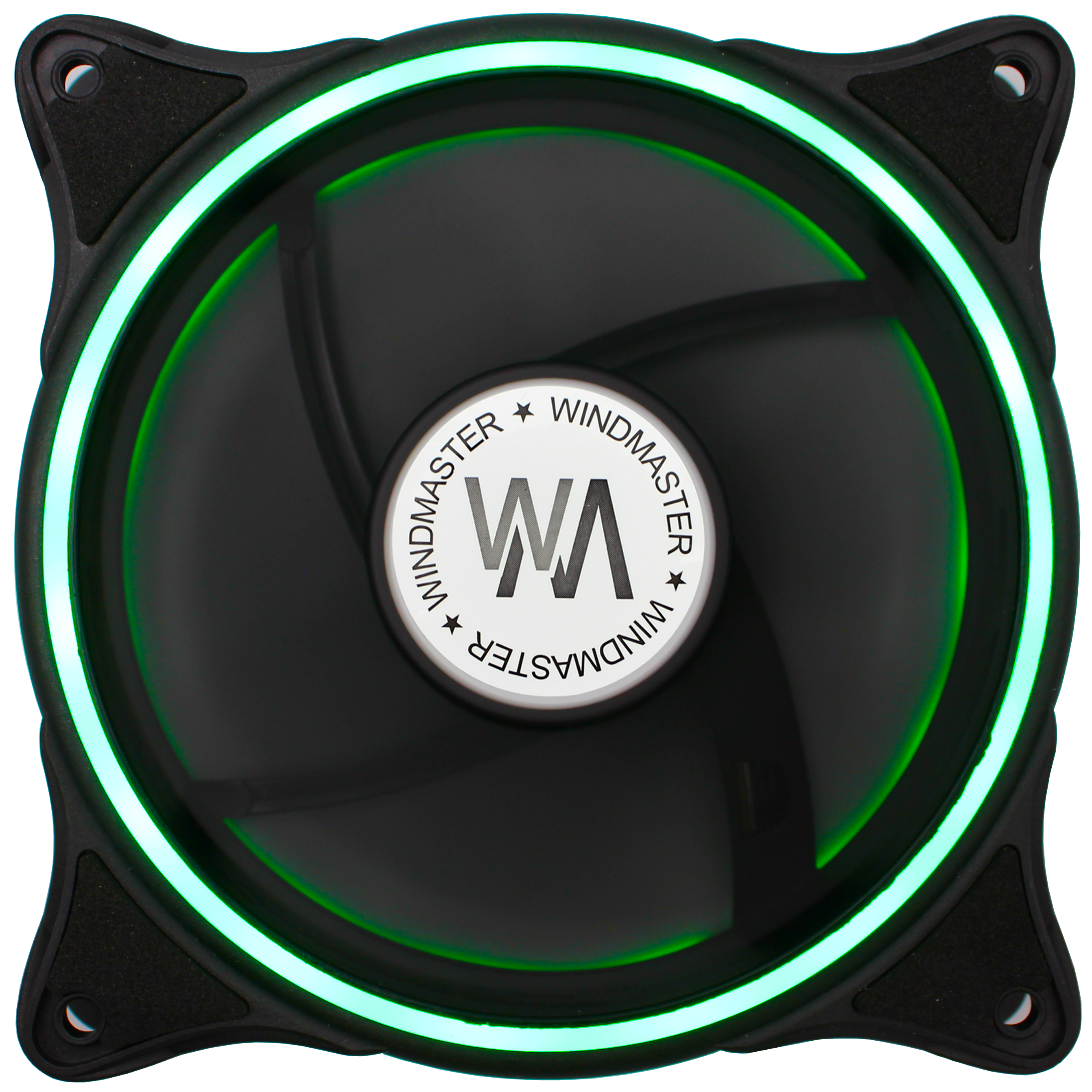 Вентилятор WINDMASTER (120х120, WINDMASTER, Ring Green)